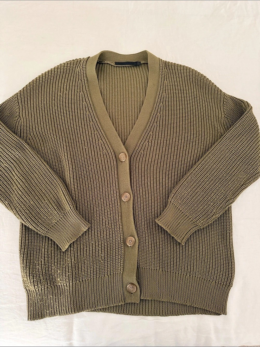 Jenni Kayne Cotton Cocoon Sweater - Greeb
